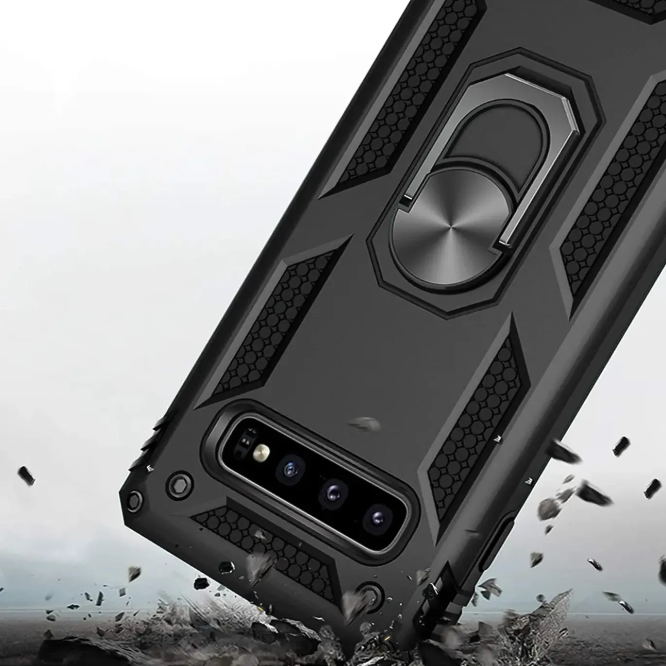 Samsung Galaxy S10 - Outdoor Hardcase mit Ringhalter