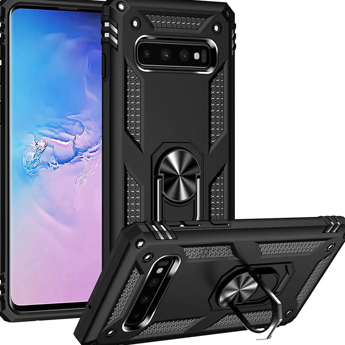 Samsung Galaxy S10 - Outdoor Hardcase mit Ringhalter