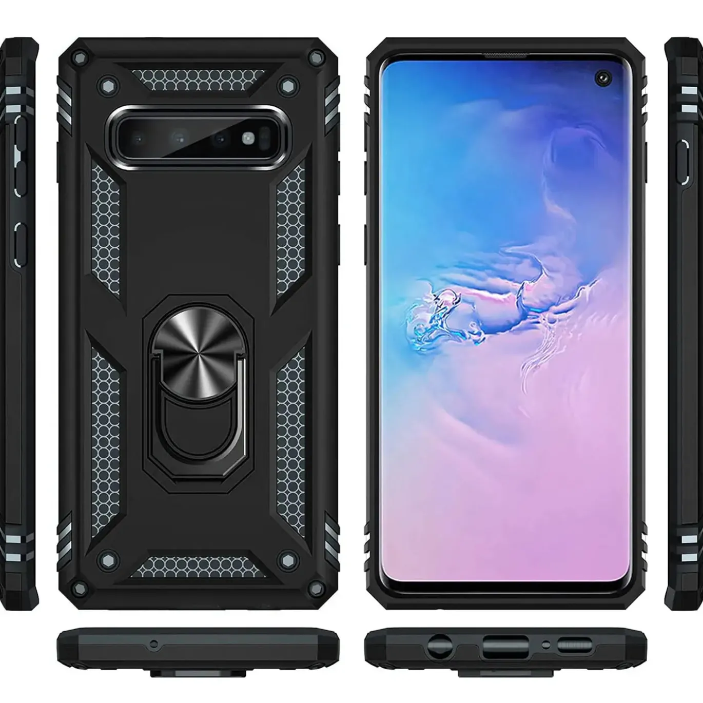 Samsung Galaxy S10 - Outdoor Hardcase mit Ringhalter