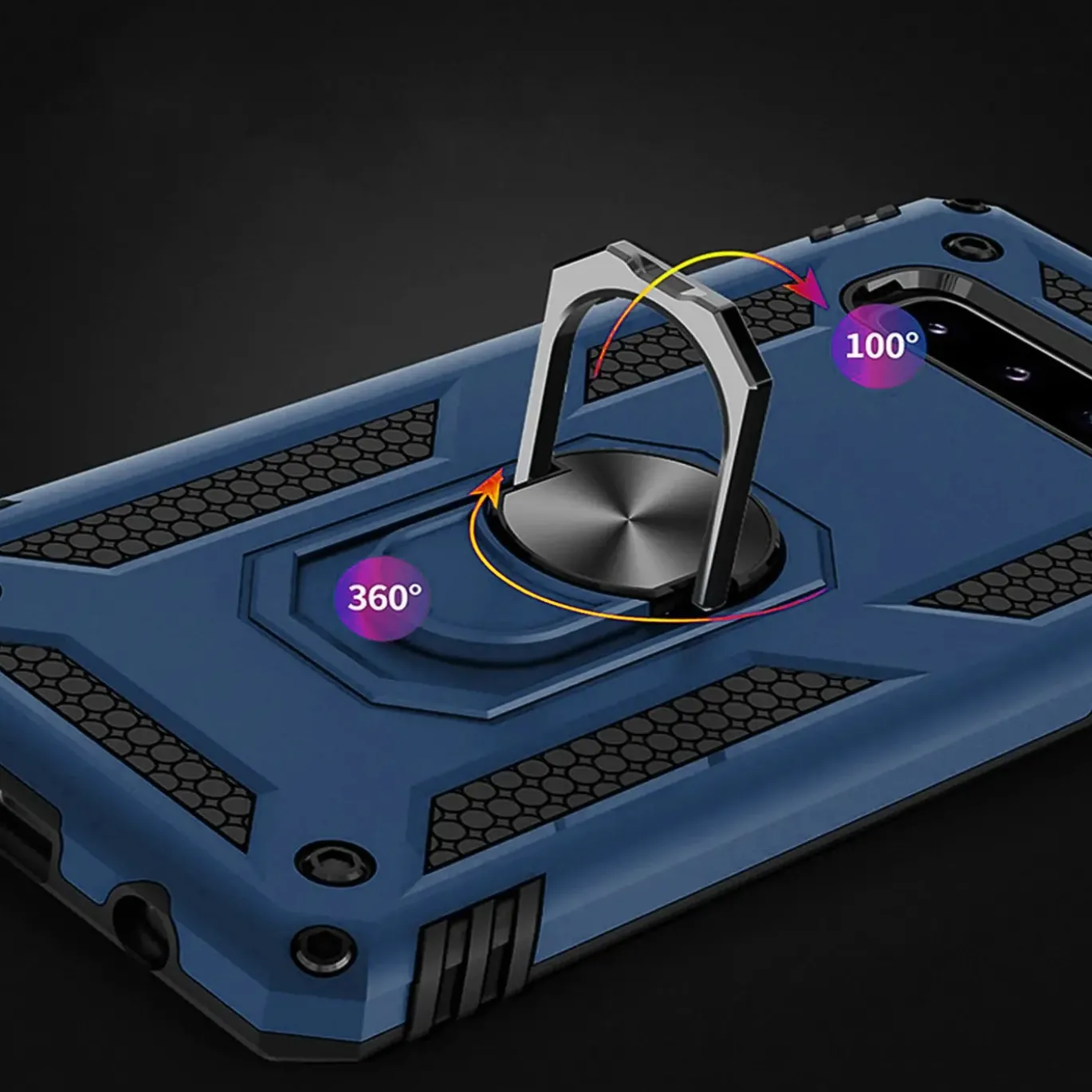 Samsung Galaxy S10 - Outdoor Hardcase mit Ringhalter