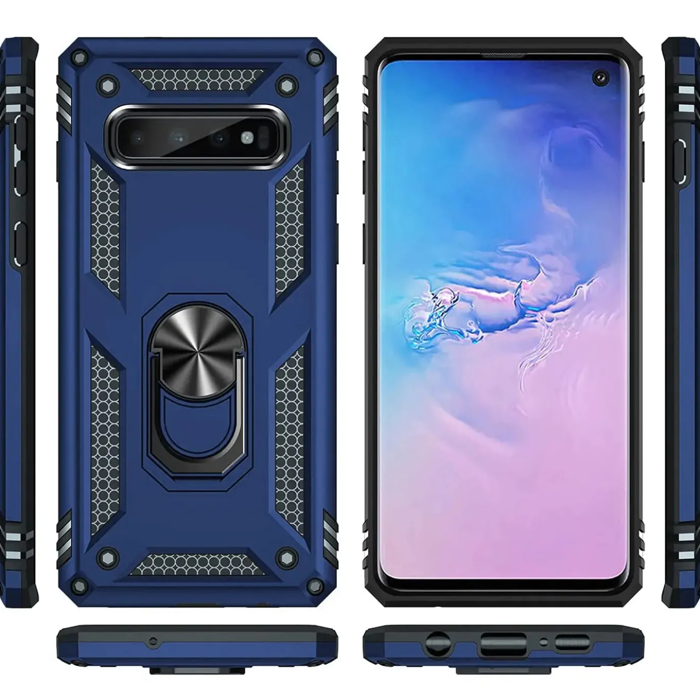 Samsung Galaxy S10 - Outdoor Hardcase mit Ringhalter