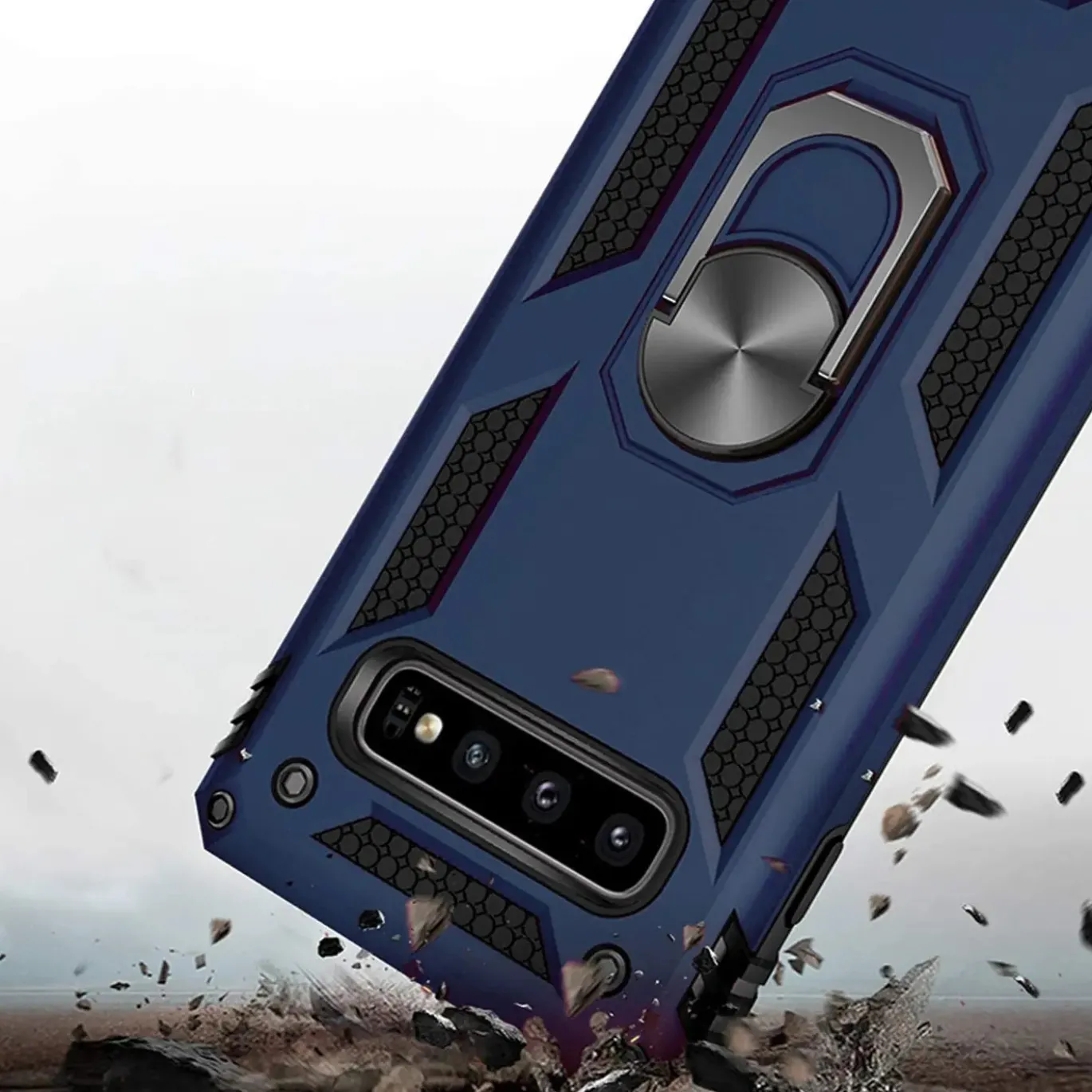 Samsung Galaxy S10 - Outdoor Hardcase mit Ringhalter