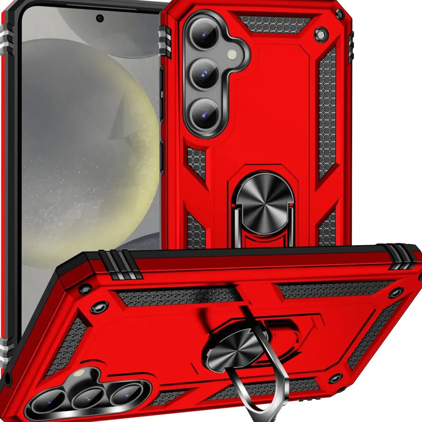 Samsung Galaxy S24 - Outdoor Hardcase mit Ringhalter