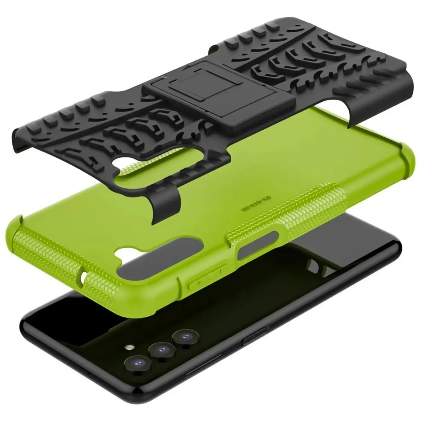 Samsung Galaxy S24 - Outdoor Hülle 2-teiliges Schutzcase