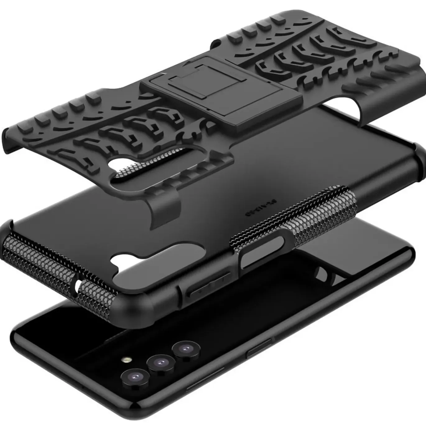 Samsung Galaxy S24 - Outdoor Hülle 2-teiliges Schutzcase