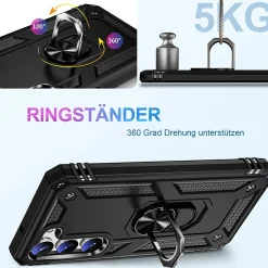 Samsung Galaxy S23 - Outdoor Hardcase mit Ringhalter