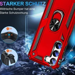 Samsung Galaxy S23 - Outdoor Hardcase mit Ringhalter