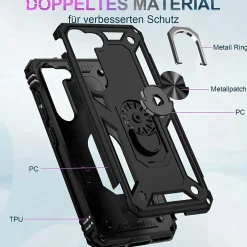 Samsung Galaxy S23 - Outdoor Hardcase mit Ringhalter