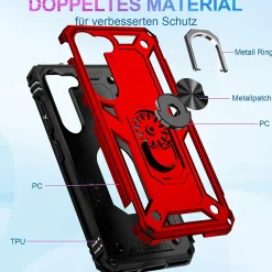 Samsung Galaxy S23 - Outdoor Hardcase mit Ringhalter