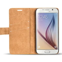 Samsung Galaxy S6 - Retro Klapphülle mit Karten- & Geldfach