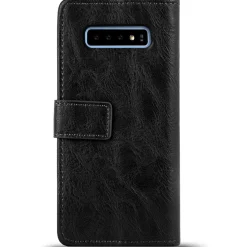 Samsung Galaxy S10 - Retro Klapphülle mit Karten- & Geldfach