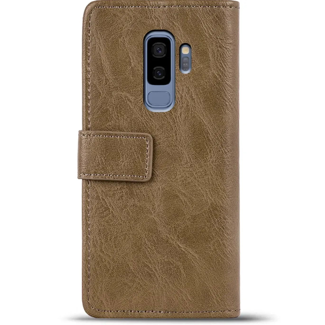 Samsung Galaxy S9 - Retro Klapphülle mit Karten- & Geldfach