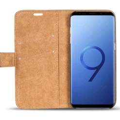 Samsung Galaxy S9 - Retro Klapphülle mit Karten- & Geldfach