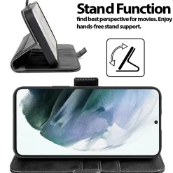 Samsung Galaxy S21 - Robuste Klapphülle mit RFID Block