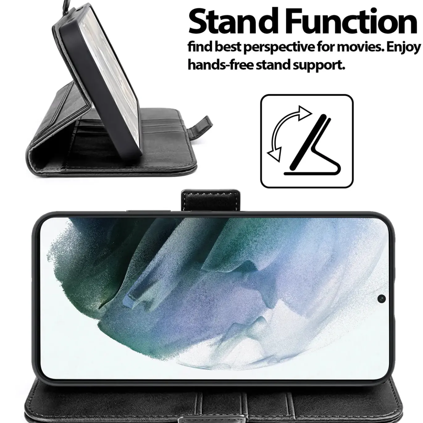 Samsung Galaxy S21 - Robuste Klapphülle mit RFID Block