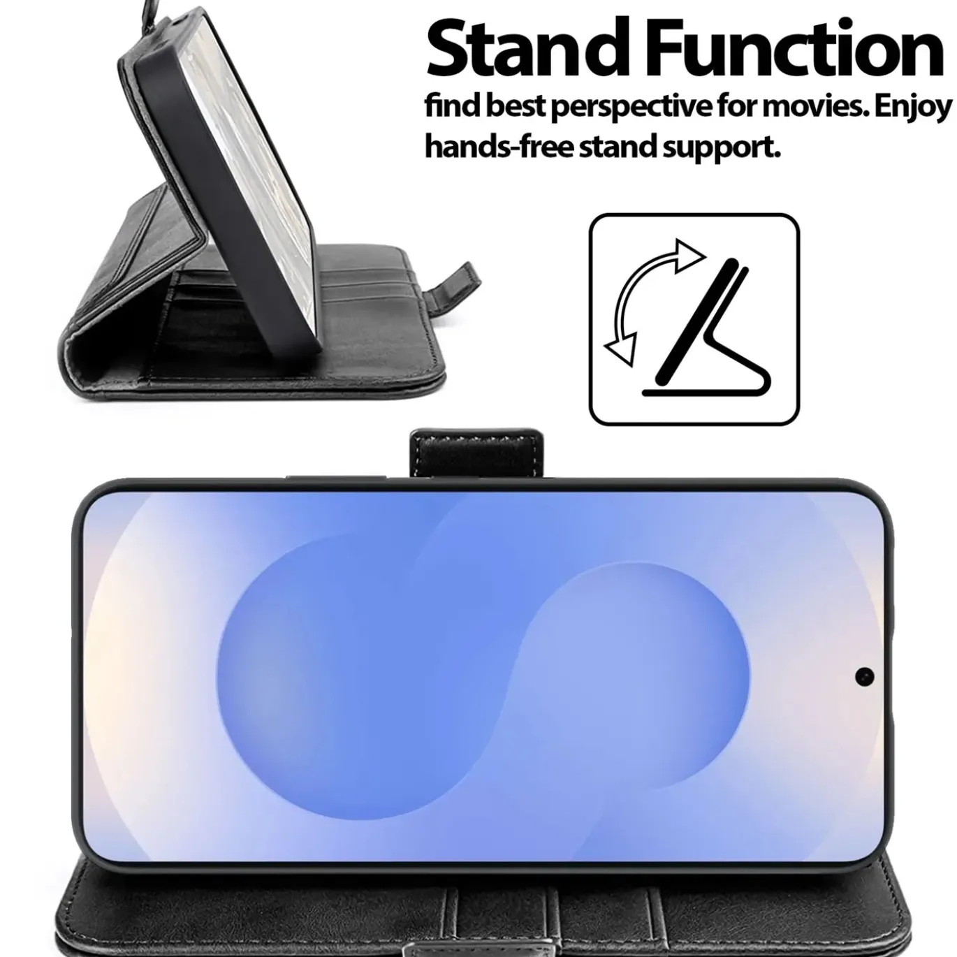 Samsung Galaxy S25 - Robuste Klapphülle mit RFID Block