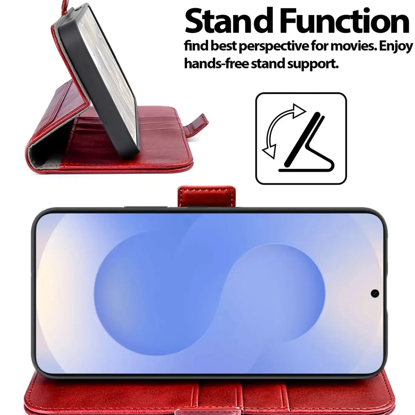Samsung Galaxy S25 - Robuste Klapphülle mit RFID Block