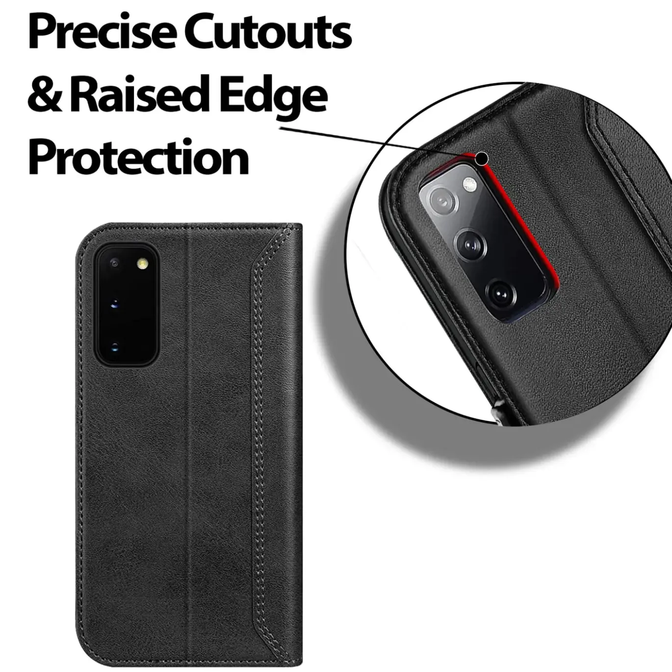 Samsung Galaxy S20 - Robuste Klapphülle mit RFID Block