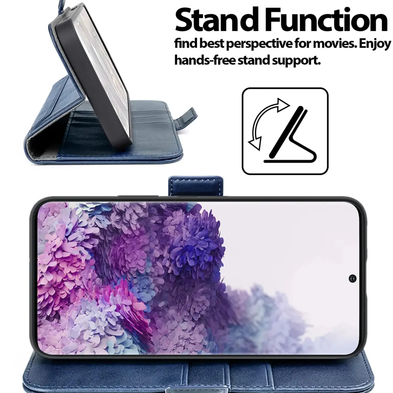 Samsung Galaxy S20 - Robuste Klapphülle mit RFID Block