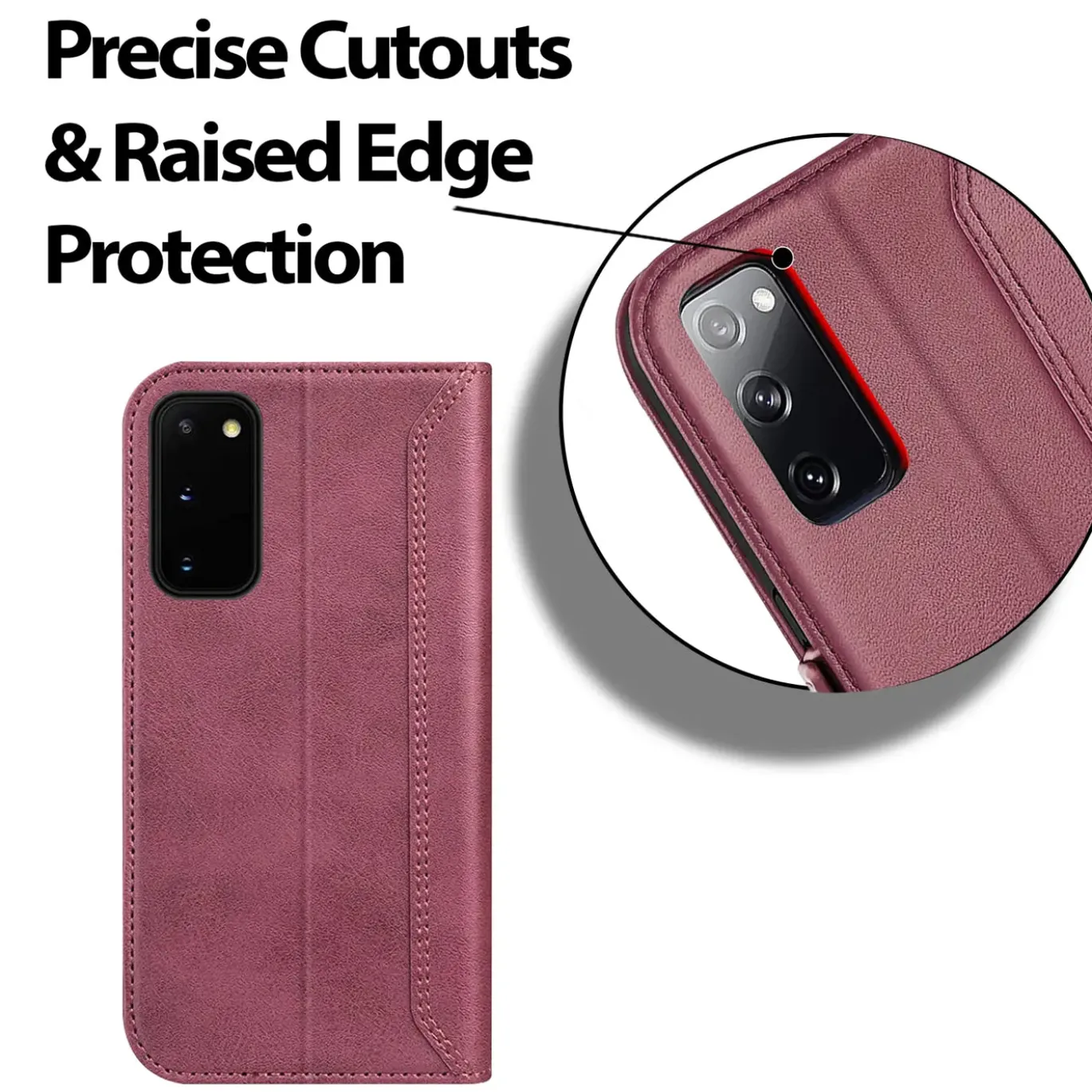 Samsung Galaxy S20 - Robuste Klapphülle mit RFID Block
