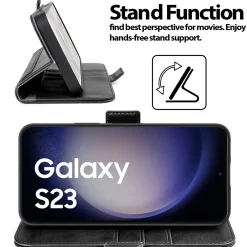 Samsung Galaxy S23 - Robuste Klapphülle mit RFID Block