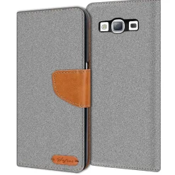 Samsung Galaxy S3 / S3 Neo - Jeanslook Klapphülle mit Kartenfach