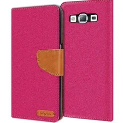Samsung Galaxy S3 / S3 Neo - Jeanslook Klapphülle mit Kartenfach