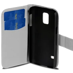Samsung Galaxy S5 / S5 Neo - Motiv Klapphülle mit Kartenfächern & Standfunktion