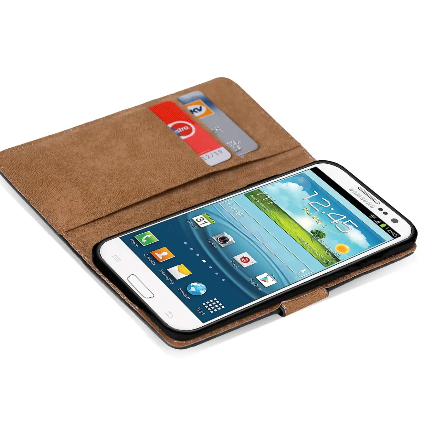 Samsung Galaxy S3 / S3 Neo - Klapphülle mit Kartenfächern