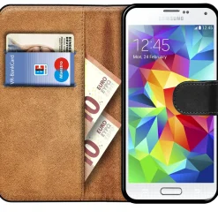 Samsung Galaxy S5 / S5 Neo - Klapphülle mit Kartenfächern
