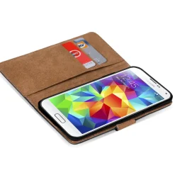 Samsung Galaxy S5 / S5 Neo - Klapphülle mit Kartenfächern