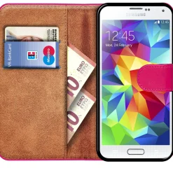 Samsung Galaxy S5 / S5 Neo - Klapphülle mit Kartenfächern