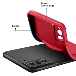 Samsung Galaxy S24 - Silikonhülle mit Kartenfach & Kameraschutz