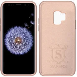 Samsung Galaxy S9 - Silikon Case mit Mikrofaser-Innenseite