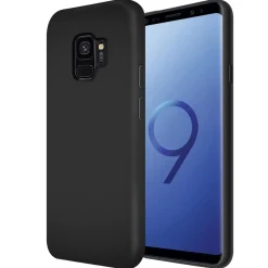 Samsung Galaxy S9 - Silikon Case mit Mikrofaser-Innenseite