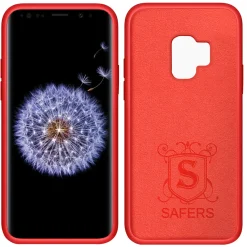 Samsung Galaxy S9 - Silikon Case mit Mikrofaser-Innenseite