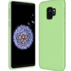Samsung Galaxy S9 - Silikon Case mit Mikrofaser-Innenseite