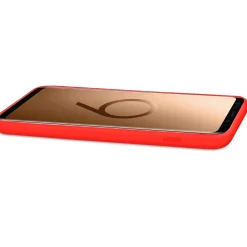 Samsung Galaxy S9 - Silikon Case mit Mikrofaser-Innenseite