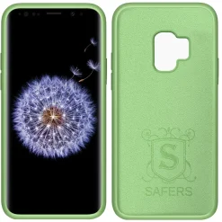 Samsung Galaxy S9 - Silikon Case mit Mikrofaser-Innenseite