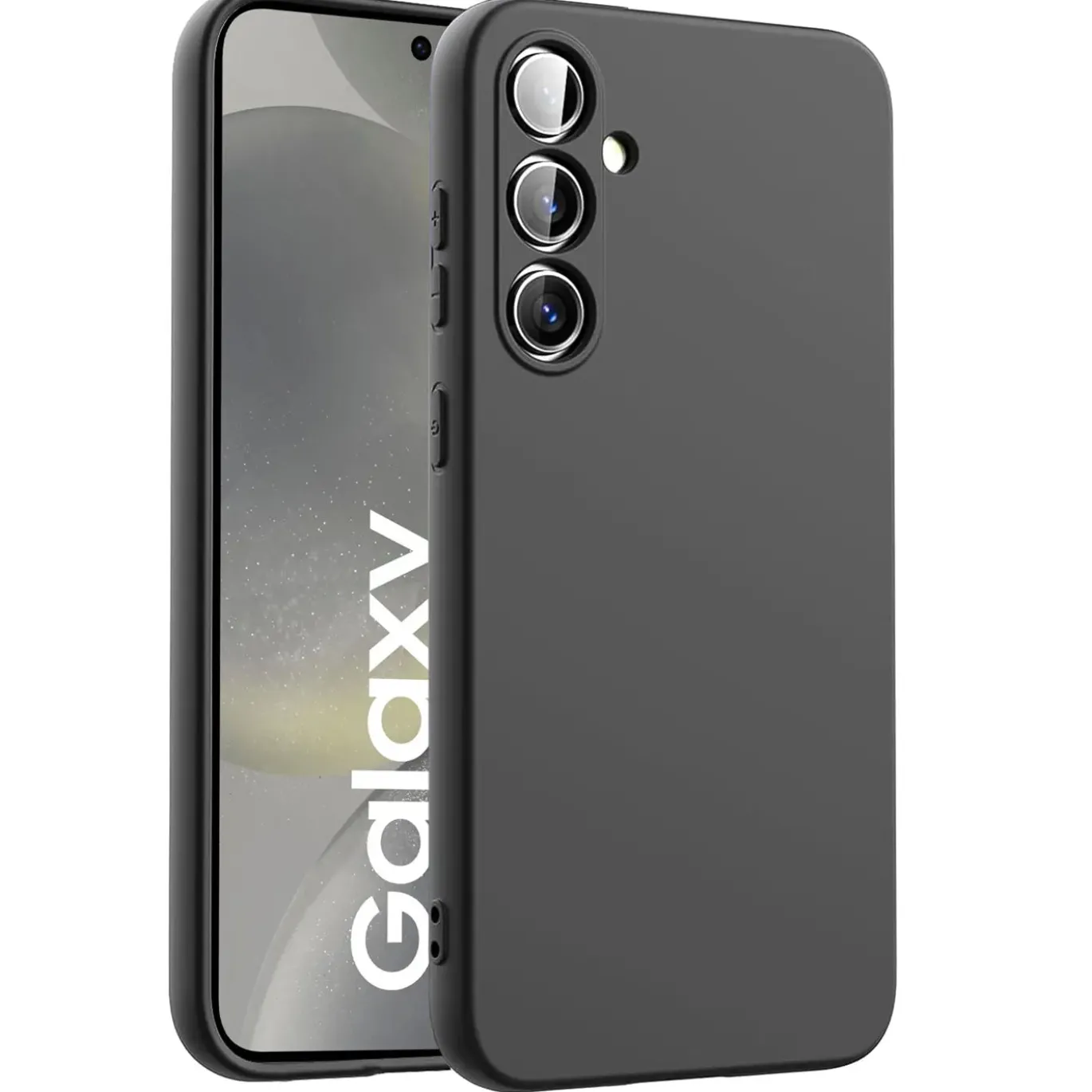 Samsung Galaxy S24 - Silikon Case mit Mikrofaser-Innenseite