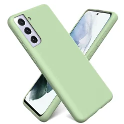 Samsung Galaxy S22 - Silikon Case mit Mikrofaser-Innenseite