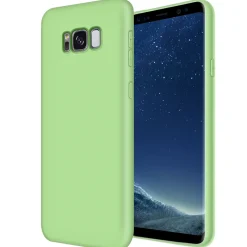 Samsung Galaxy S8 - Silikon Case mit Mikrofaser-Innenseite