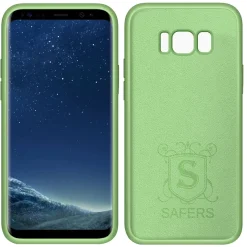 Samsung Galaxy S8 - Silikon Case mit Mikrofaser-Innenseite