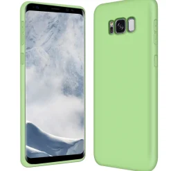Samsung Galaxy S8 - Silikon Case mit Mikrofaser-Innenseite