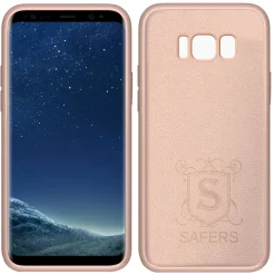 Samsung Galaxy S8 - Silikon Case mit Mikrofaser-Innenseite