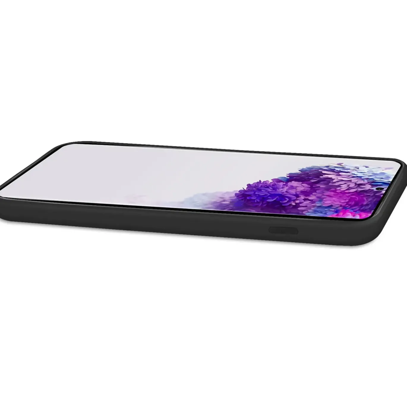 Samsung Galaxy S20 - Silikon Case mit Mikrofaser-Innenseite