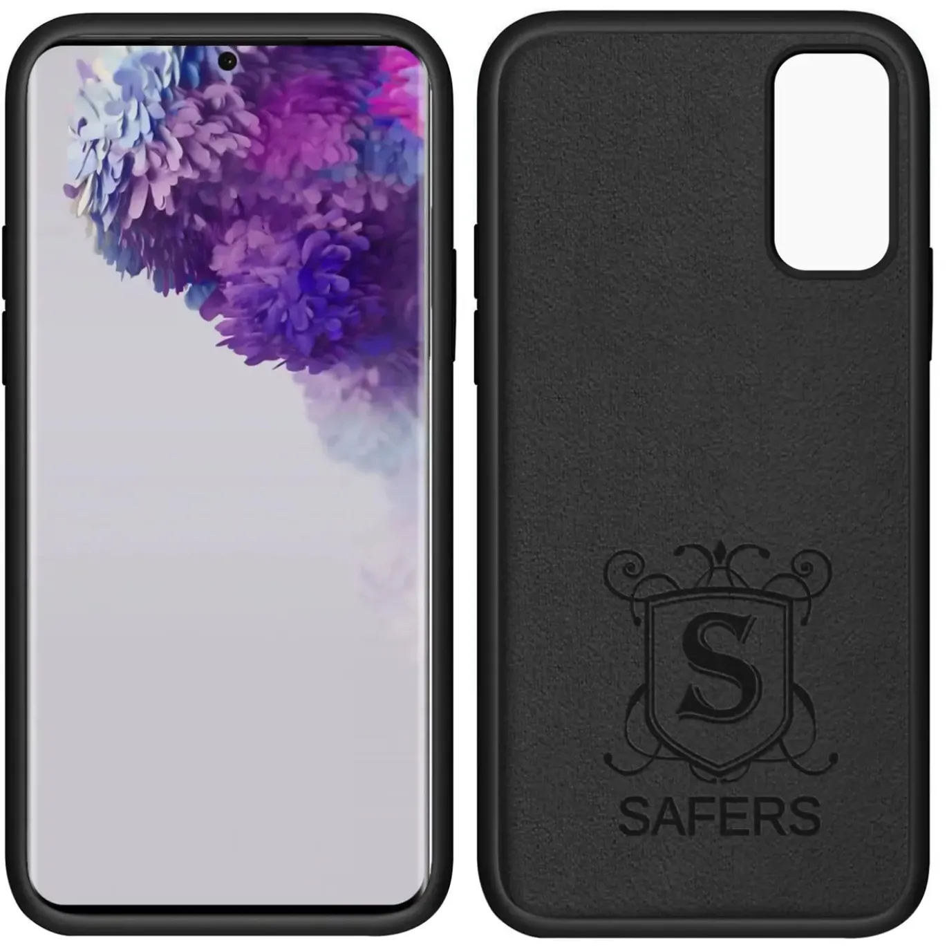 Samsung Galaxy S20 - Silikon Case mit Mikrofaser-Innenseite