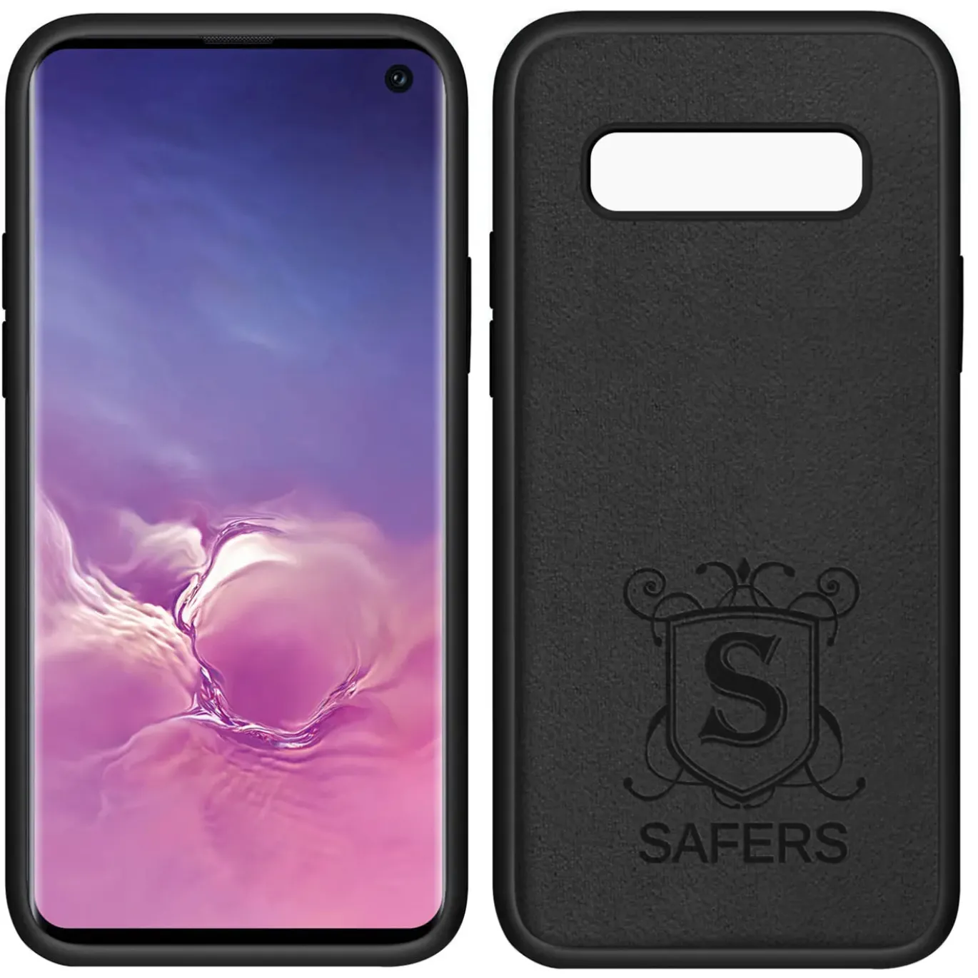 Samsung Galaxy S10 - Silikon Case mit Mikrofaser-Innenseite