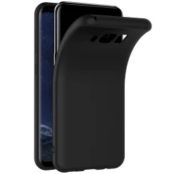 Samsung Galaxy S8 - Slim Silikon Backcover Schwarz