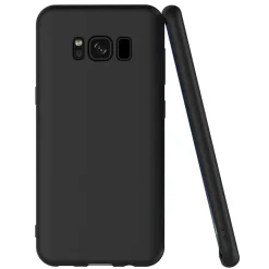 Samsung Galaxy S8 - Slim Silikon Backcover Schwarz